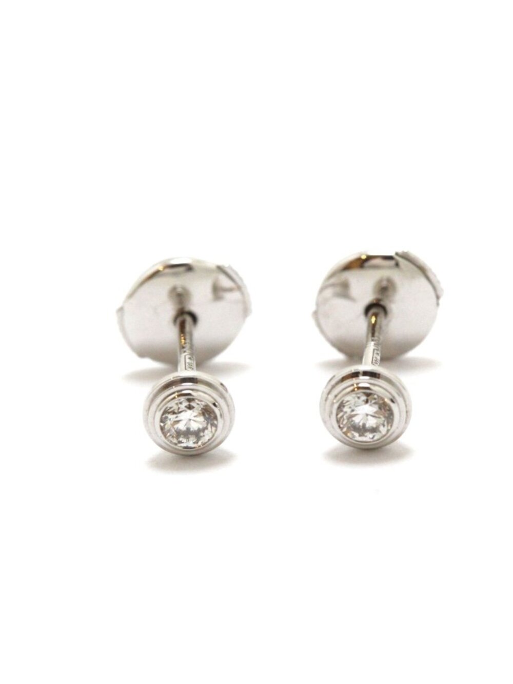 Cartier D'amour Earrings SM Diamond 18k White Gold